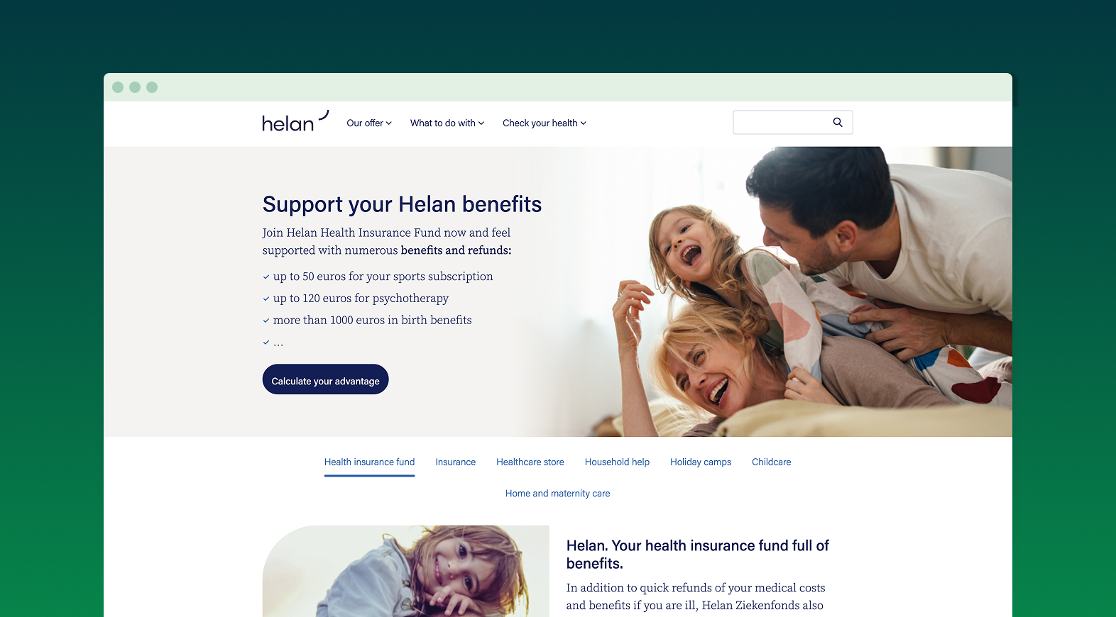 People meet content.